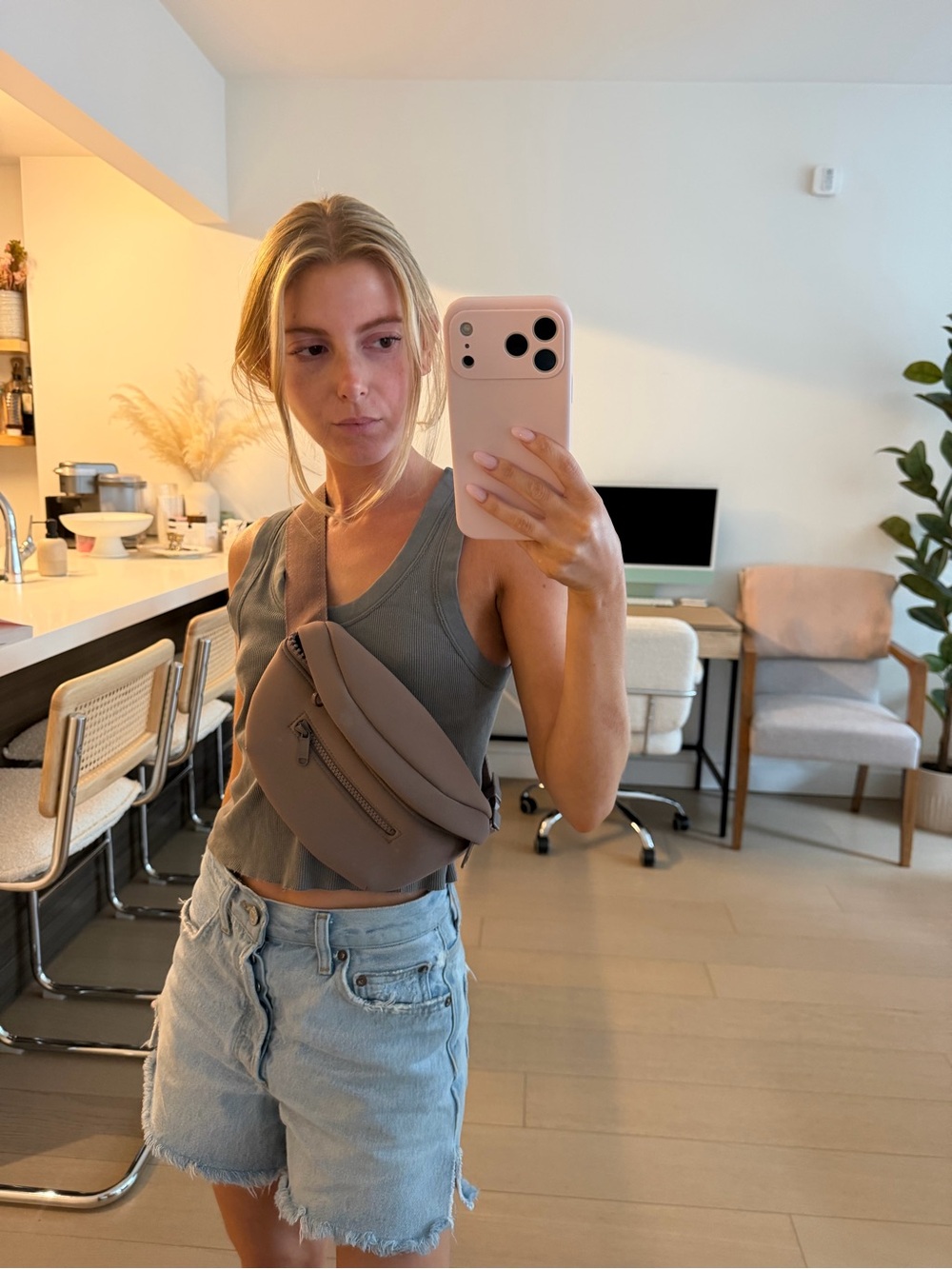 Dagne Dover Ace Neoprene Fanny Pack